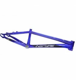 Marque Cadre BMX Inspyre® Concorde V2 Cruiser - Bleu Chromé