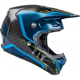 Marque Casque Intégral Fly® Formula Carbon Axon Noir/Bleu/Jaune 4 Marque Casque Intégral Fly® Formula Carbon Axon Noir/Bleu/Jaune – Image 2