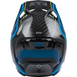 Marque Casque Intégral Fly® Formula Carbon Axon Noir/Bleu/Jaune 5 Marque Casque Intégral Fly® Formula Carbon Axon Noir/Bleu/Jaune – Image 3