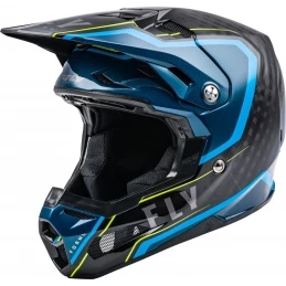 Marque Casque Intégral Fly® Formula Carbon Axon Noir/Bleu/Jaune 3 Marque Casque Intégral Fly® Formula Carbon Axon Noir/Bleu/Jaune