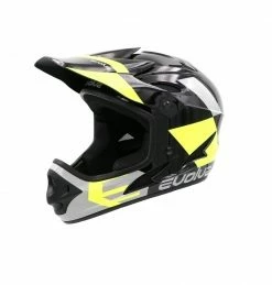 Marque Casque Intégral Evolve® Storm KID - Noir/Jaune
