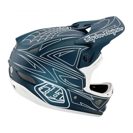 Marque Casque Intégral Troy Lee Design® D3 Fiberlite Spiderstripe - Bleu 4 Marque Casque Intégral Troy Lee Design® D3 Fiberlite Spiderstripe - Bleu – Image 2