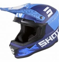 Marque Casque Shot® Furious Draw Blue Matt
