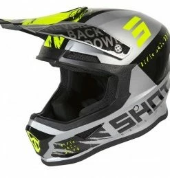 Marque Casque Shot Furious Draw Grey Neon Yellow Glossy
