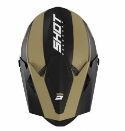 Marque Casque Intégral Shot® Rogue United - Noir/Or -PIÈCES DE VÉLO Soldes casque shot rogue united black gold matt 2