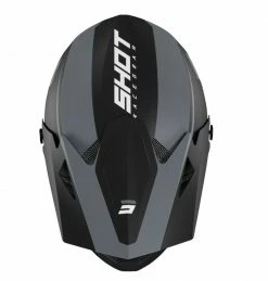 Marque Casque Intégral Shot® Rogue United KID Noir/Gris -PIÈCES DE VÉLO Soldes casque shot rogue united black grey matt 2