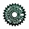 Marque Couronne Federal® Logo Solid - Noir -PIÈCES DE VÉLO Soldes couronne federal logo solid black bmx freestyle