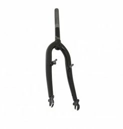Marque Fourche Vtt 20 " Rigide Cintree Acier Noir Avec Tasseaux Pivot (200-140Mm) Filete 1"-22,2 Interieur