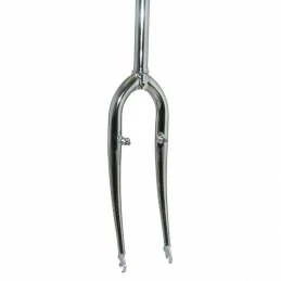 Marque Fourche Vtt 26'' Rigide Cintree Acier Chrome Avec Tasseaux Pivot Lisse 250Mm 1''1-8 - 28,6Mm Exterieur 3 Marque Fourche Vtt 26'' Rigide Cintree Acier Chrome Avec Tasseaux Pivot Lisse 250Mm 1''1-8 - 28,6Mm Exterieur