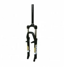 Marque Fourche Vtt 26 " Zoom 565Mlo A Ressort Noir Reglable Deb. 80Mm Pivot Lisse 240Mm 1''1-8-28,6 Exterieur Compatible V-Brake-Disc