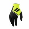 Marque Gants BMX Shot® Rogue Revolt KID - Noir/Jaune Fluo -PIÈCES DE VÉLO Soldes gants bmx shot rogue revolt kid black fluo yellow
