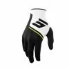 Marque Gants BMX Shot® Rogue Revolt KID - Noir/Blanc -PIÈCES DE VÉLO Soldes gants bmx shot rogue revolt kid black white