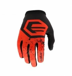 Marque Gants BMX Evolve® Splatter KID - Rouge/Noir