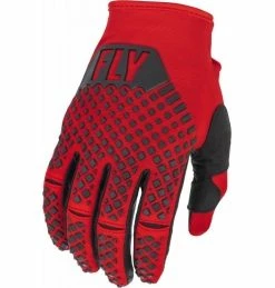 Marque Gants BMX Fly® Kinetic - Rouge/Noir