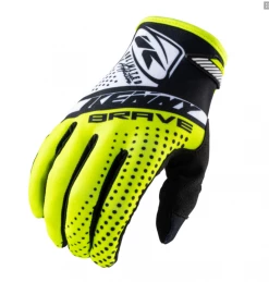 Marque Gants BMX Kenny® Brave - Jaune Fluo