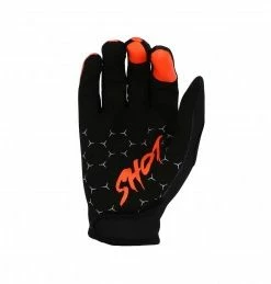 Marque Gants BMX Shot® Rogue Cup KID - Noir/Orange -PIÈCES DE VÉLO Soldes gants shot bmx rogue cup kid black orange 1