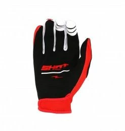 Marque Gants BMX Shot® Rogue Hawk - Rouge -PIÈCES DE VÉLO Soldes gants shot bmx rogue hawk red 1