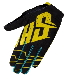 Marque Gants BMX Shot® Skin - Jaune -PIÈCES DE VÉLO Soldes gants shot skin yellow 1
