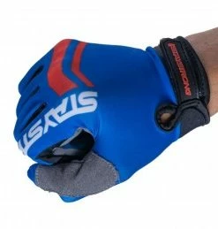 Marque Gants BMX Staystrong® Opposite - Rouge/Bleu -PIÈCES DE VÉLO Soldes gants stay strong opposite red blue 3