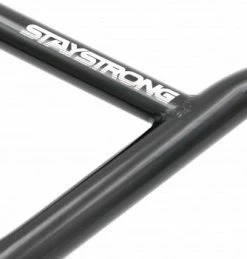 Marque Guidon BMX Staystrong® V-One - Noir -PIÈCES DE VÉLO Soldes guidon bmx staystrong v one noir bmx freestyle 2