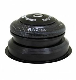 Marque Jeu Direction Semi-Integre 1"1-8 Raz Alu Cuvette Sup. 44Mm Et Aheadset 1"1-2 Cuvette Inf. 56mm Oversize Cuvette Sup. Carbone