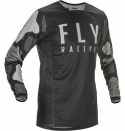 Marque Maillot Fly® Kinetic K221 2021 KID - Noir/Gris
