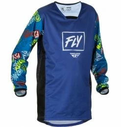 Marque Maillot Fly® Kinetic Rebel KID - Bleu