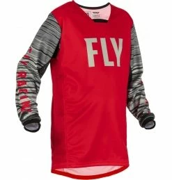 Marque Maillot Fly® Kinetic Wave KID - Rouge/Gris