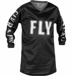 Marque Maillot Fly® F-16 KID - Noir/Blanc