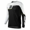 Marque Maillot SHOT® Revolt KID - Noir/Blanc -PIÈCES DE VÉLO Soldes maillot manches longues shot revolt noir blanc enfant