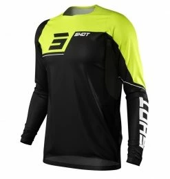 Marque Maillot SHOT® Revolt - Noir/Jaune