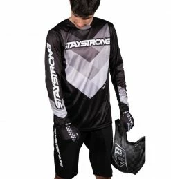 Marque Maillot StayStrong® Chevron - Noir
