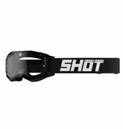 Marque Masque Shot® Assault 2.0 Solid Enduro - Noir Brillant