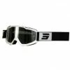 Marque Masque Shot® Iris Fashion - Noir/Blanc -PIÈCES DE VÉLO Soldes masque shot iris fashion white black glossy