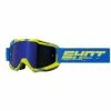 Marque Masque Shot® Iris Jet - Bleu/Jaune -PIÈCES DE VÉLO Soldes masque shot iris jet cyan yellow glossy