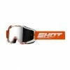 Marque Masque Shot® Iris Jet - Orange/Blanc 2 Marque Masque Shot® Iris Jet - Orange/Blanc -PIÈCES DE VÉLO Soldes masque shot iris jet orange white glossy