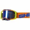 Marque Masque Shot® Lite - Orange/Bleu -PIÈCES DE VÉLO Soldes masque shot lite neon orange blue glossy 1