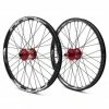 Marque Roues BMX Pride® Control Pro 36H (La Paire)- Red -PIÈCES DE VÉLO Soldes paire de roues pride control pro 36h red
