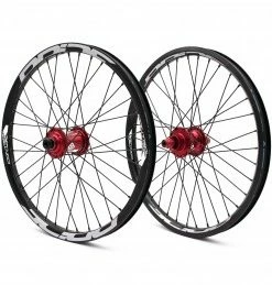 Marque Roues BMX Pride® Control Pro 36H (La Paire)- Red