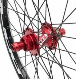 Marque Roues BMX Pride® Control Pro 36H (La Paire)- Red -PIÈCES DE VÉLO Soldes paire de roues pride control pro 36h red 4