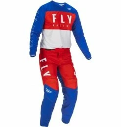 Marque Pantalon Fly® F-16 KID - Rouge/Blanc/Bleu -PIÈCES DE VÉLO Soldes pantalon fly f 16 rougeblancbleu 4