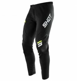 Marque Pantalon SHOT® Rogue Revolt - Noir/Jaune -PIÈCES DE VÉLO Soldes pantalon shot rogue revolt jaune adulte 2