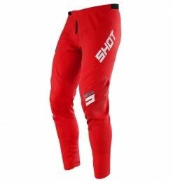 Marque Pantalon SHOT® Rogue Revolt - Rouge -PIÈCES DE VÉLO Soldes pantalon shot rogue revolt rouge adulte 2