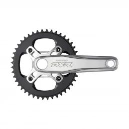 Marque Pédalier Shimano® DXR FC-MX71 Monovitesse - Noir/Gris 3 Marque Pédalier Shimano® DXR FC-MX71 Monovitesse - Noir/Gris