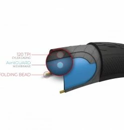 Marque Pneu BMX Tioga® Fastr React - Souple 20'' -PIÈCES DE VÉLO Soldes pneu tioga fastr blk lbl souple 20 1 3