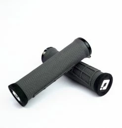 Marque Poignées BMX ODI® Elite - Gris/Noir