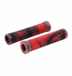 Marque Poignées BMX Session® LGN Noir/Rouge - 145mm