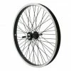 Marque Roue Bmx 20" Arriere Noir Moy Alu Noir 48T. Axe De 10 -PIÈCES DE VÉLO Soldes roue bmx 20 arriere noir moy alu noir 48t axe de 10 bmx freestyle