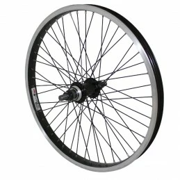 Marque Roue Bmx 20" Arriere Noir Moy Alu Noir 48T. Axe De 14 3 Marque Roue Bmx 20" Arriere Noir Moy Alu Noir 48T. Axe De 14