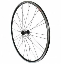 Marque Roue Route 700 Omega Avant Noir Moy Reflex Roulement Noir Ray Inox Noir 32T.